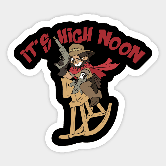 High Noon Sticker by reidavidson